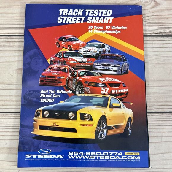 VTG 5.0 Mustang & Super Fords Magazine 2005 Lot of 7 Ford Muscle Car Fox Racing - Picture 9 of 16